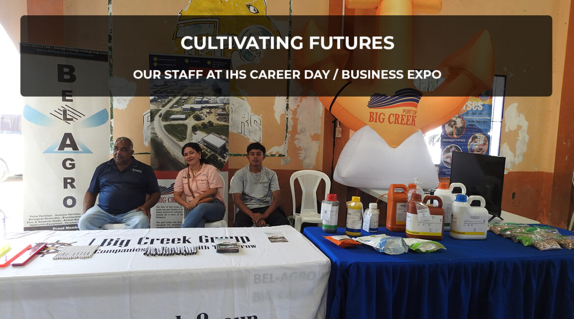 Belagro Team at IHS career day/business expo