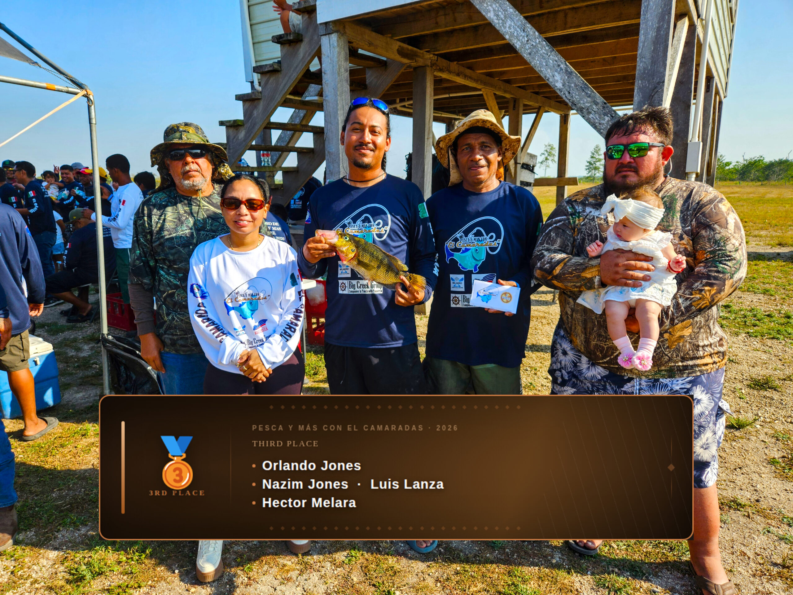 Third place winners